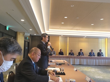 第1455回　9月第1「2R2Z 合同ガバナー公式訪問　懇談会＆例会」風景
